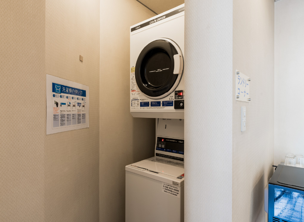 コインランドリーの外観