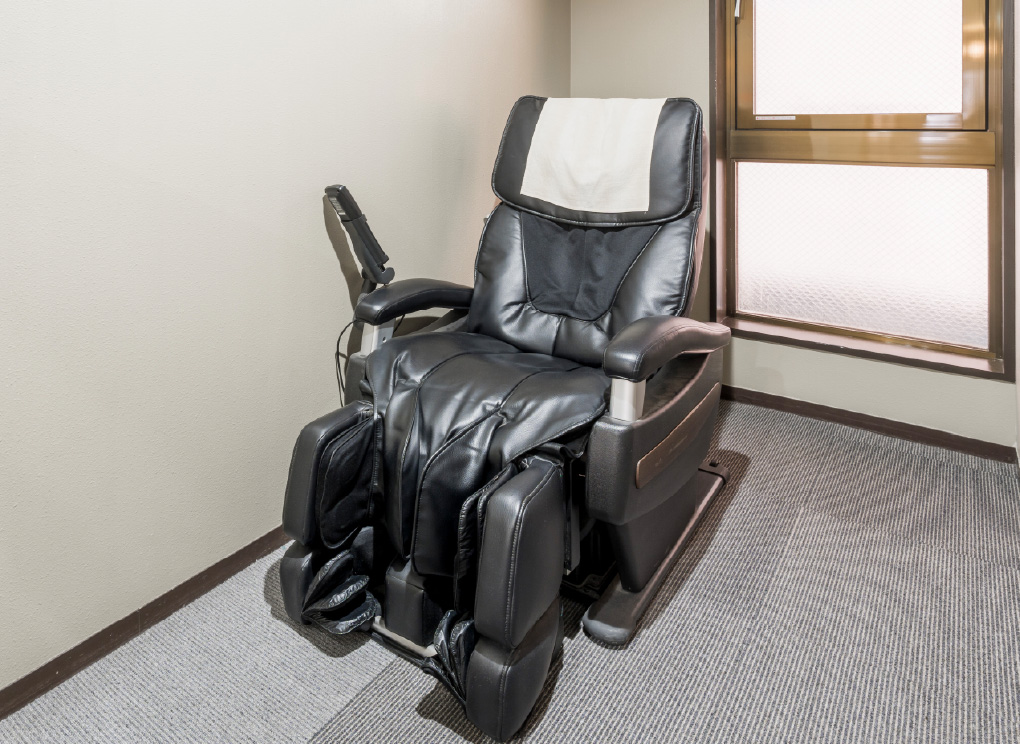 マッサージチェアの外観