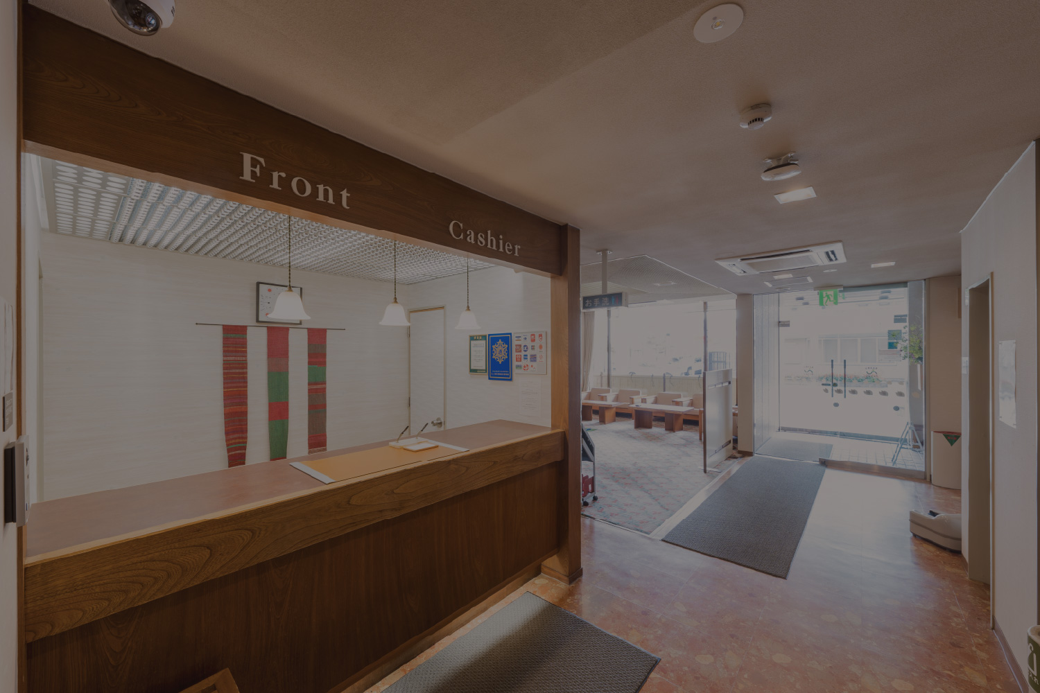 南部ホテル玄関