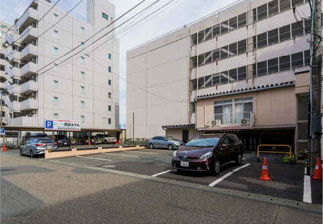 無料駐車場の周辺写真