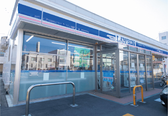コンビニのローソンの写真