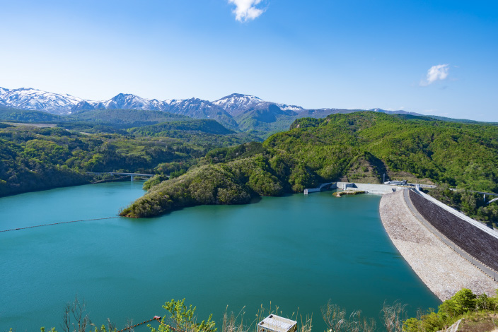 胆沢ダム・若柳堰堤